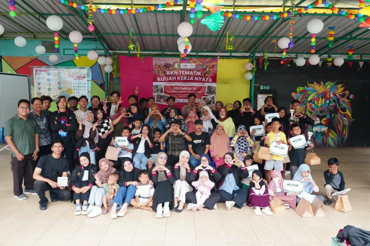 KKN UMM Wujudkan Transformasi Wisata Jodipan Melalui Pemberdayaan dan Inovasi