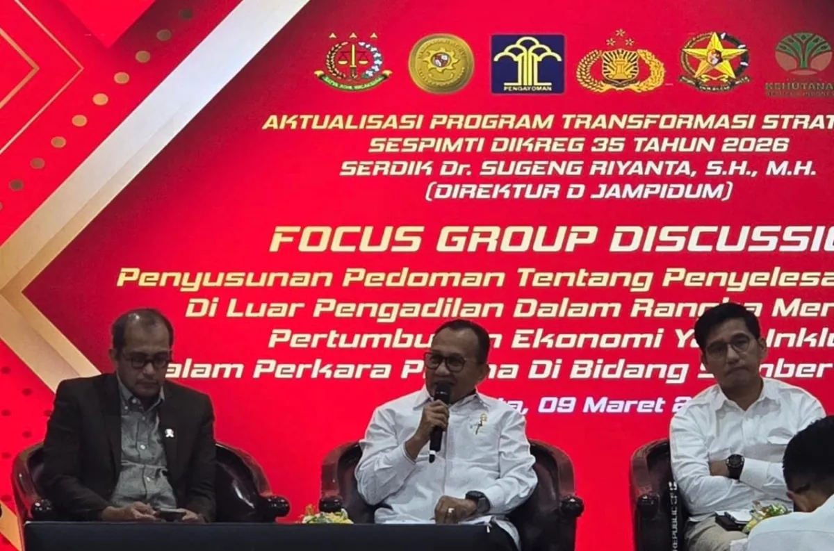 Hakim Agung Soroti Pentingnya DPA dan Denda Damai dalam Penanganan Perkara SDA