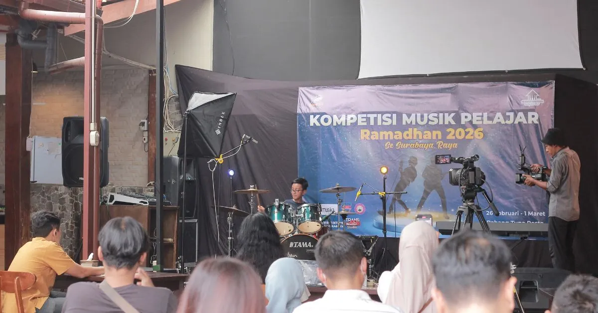 Kompetisi Musik Pelajar KMP Seri Surabaya Dukung Bakat Muda Menuju Sekolah Pilihan