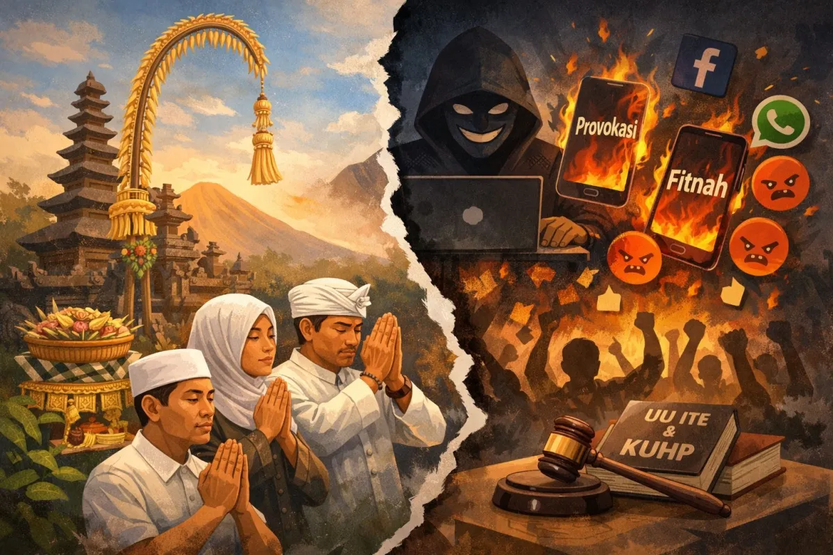 Harmoni Bali Terancam oleh Provokasi Terkait Seruan Bersama Nyepi