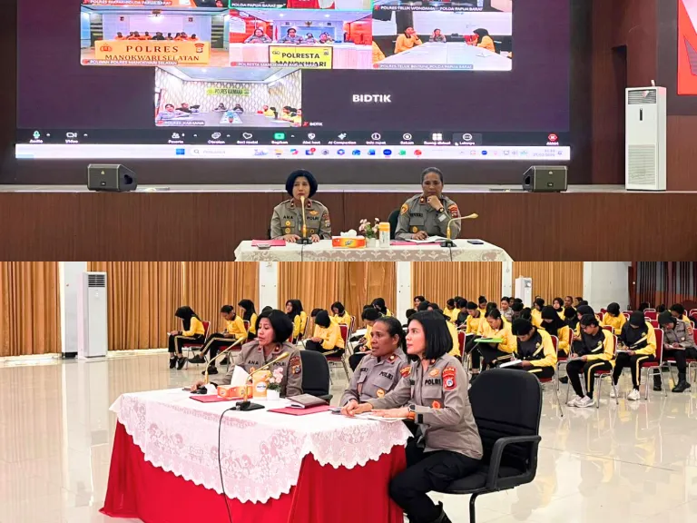 Polda Papua Barat Gelar Edukasi Kesehatan Reproduksi untuk Remaja
