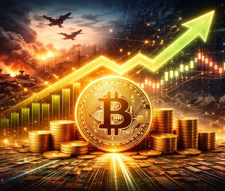 Harga Bitcoin Melonjak ke US$68.000 Pasca Perubahan Sentimen Geopolitik