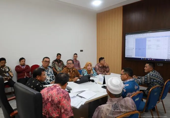 Kemenkum Jambi Tekankan Pentingnya Perencanaan dalam Rapat RKT Reformasi Birokrasi