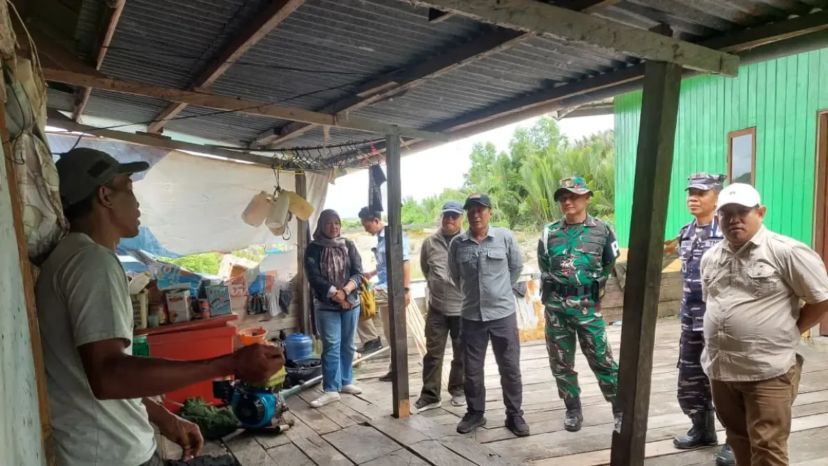 Tim Gabungan Lakukan Pemantauan di Pesisir Tias, Pemkab Bulungan Pastikan Keamanan