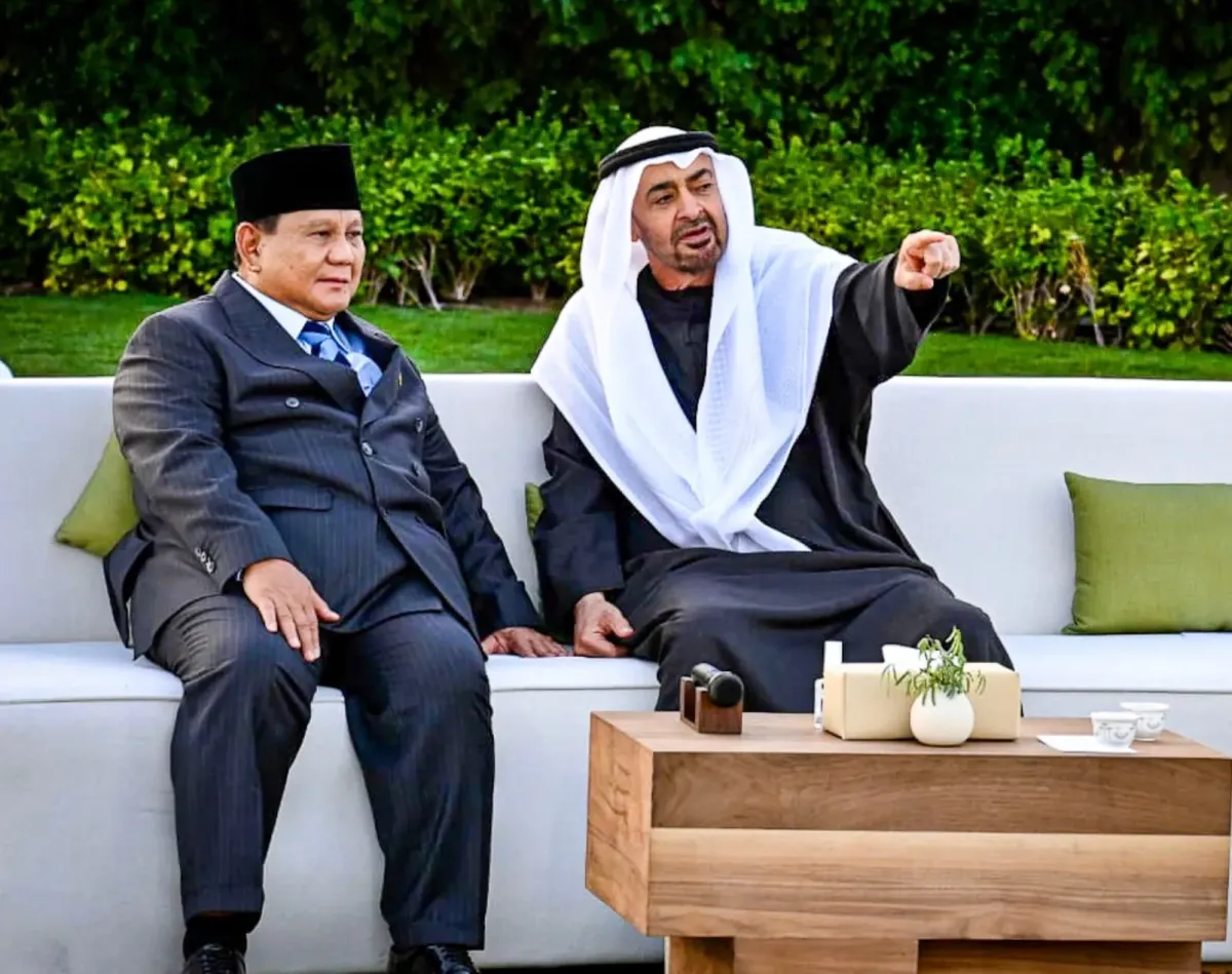 UEA Tingkatkan Investasi di Indonesia, Prabowo dan MBZ Perkuat Kerja Sama Bilateral