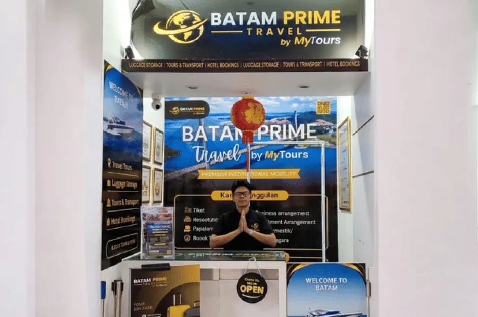 Batam Prime Travel Luncurkan Travel Hub di Pelabuhan Batam Center untuk Wisatawan