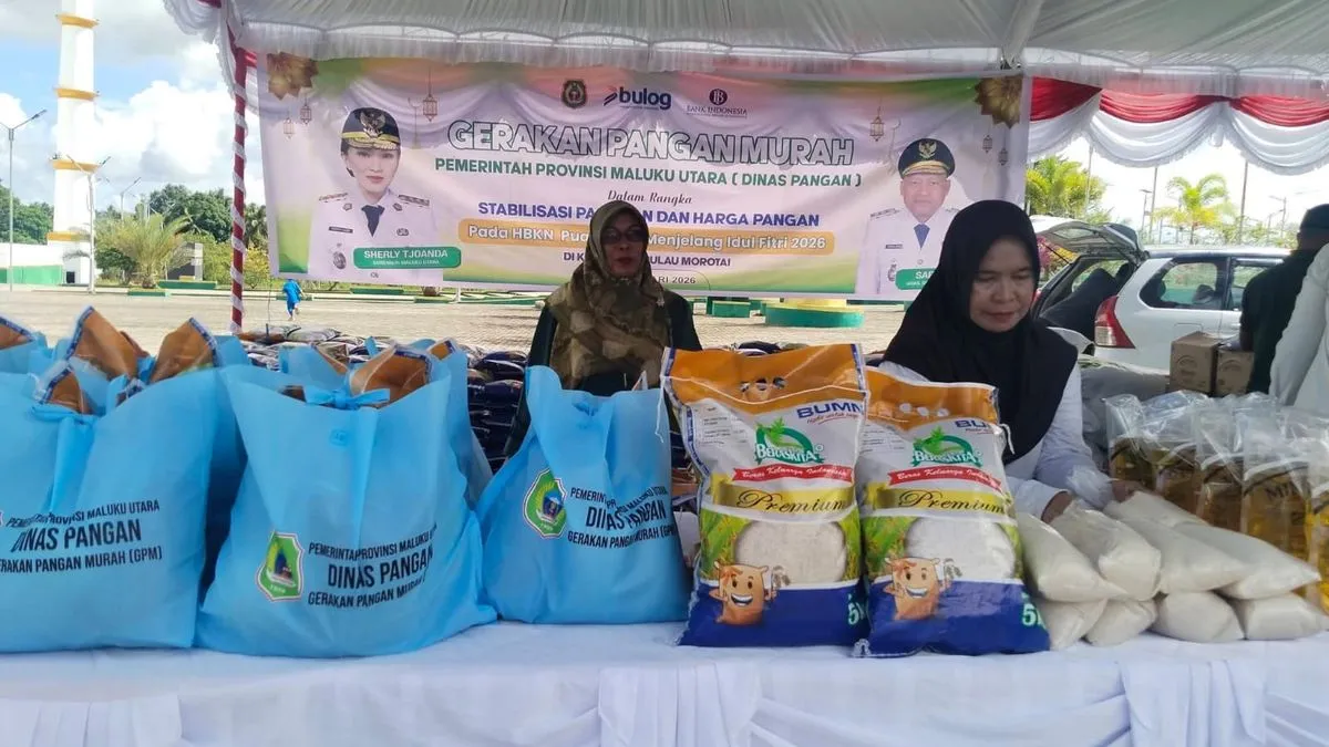 Pemprov Malut Sediakan Pangan Murah untuk Warga Morotai