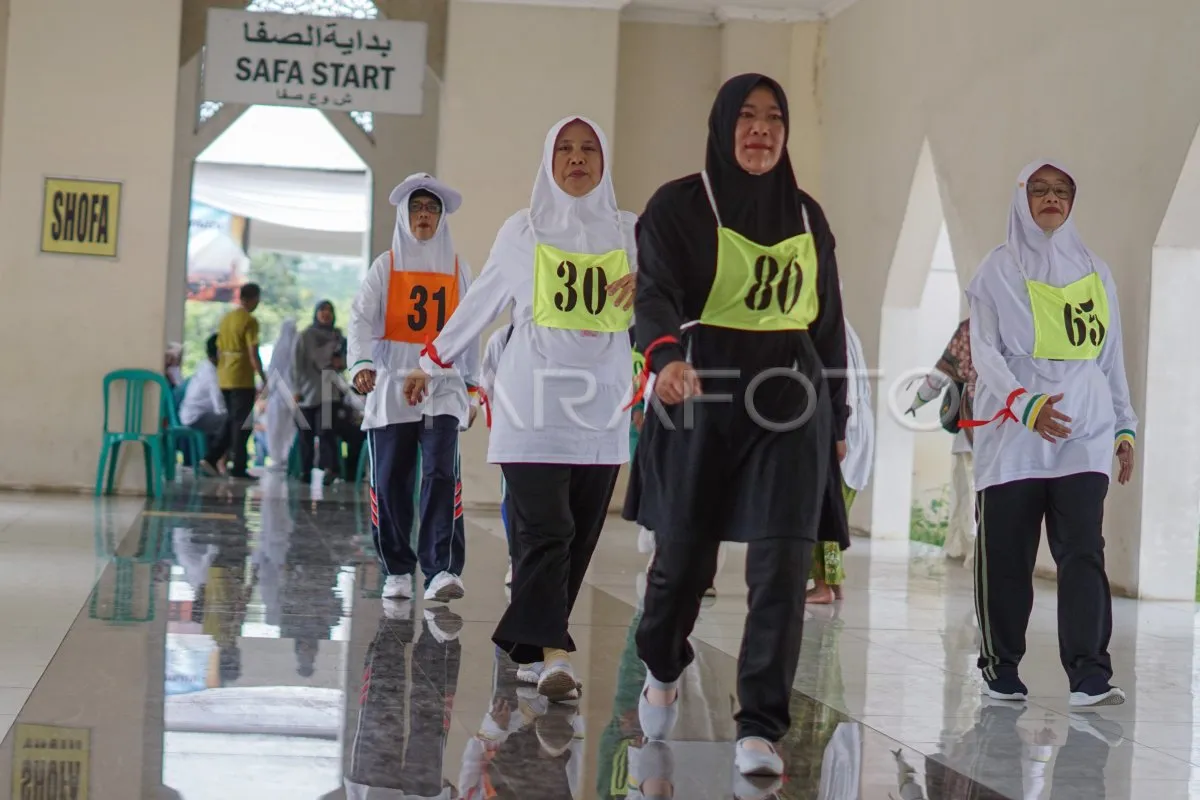 Tes Kebugaran Calon Haji di Kabupaten Batang