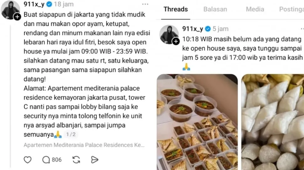 Prank Makan Gratis di Apartemen: Undangan Lebaran yang Mengundang Kekisruhan