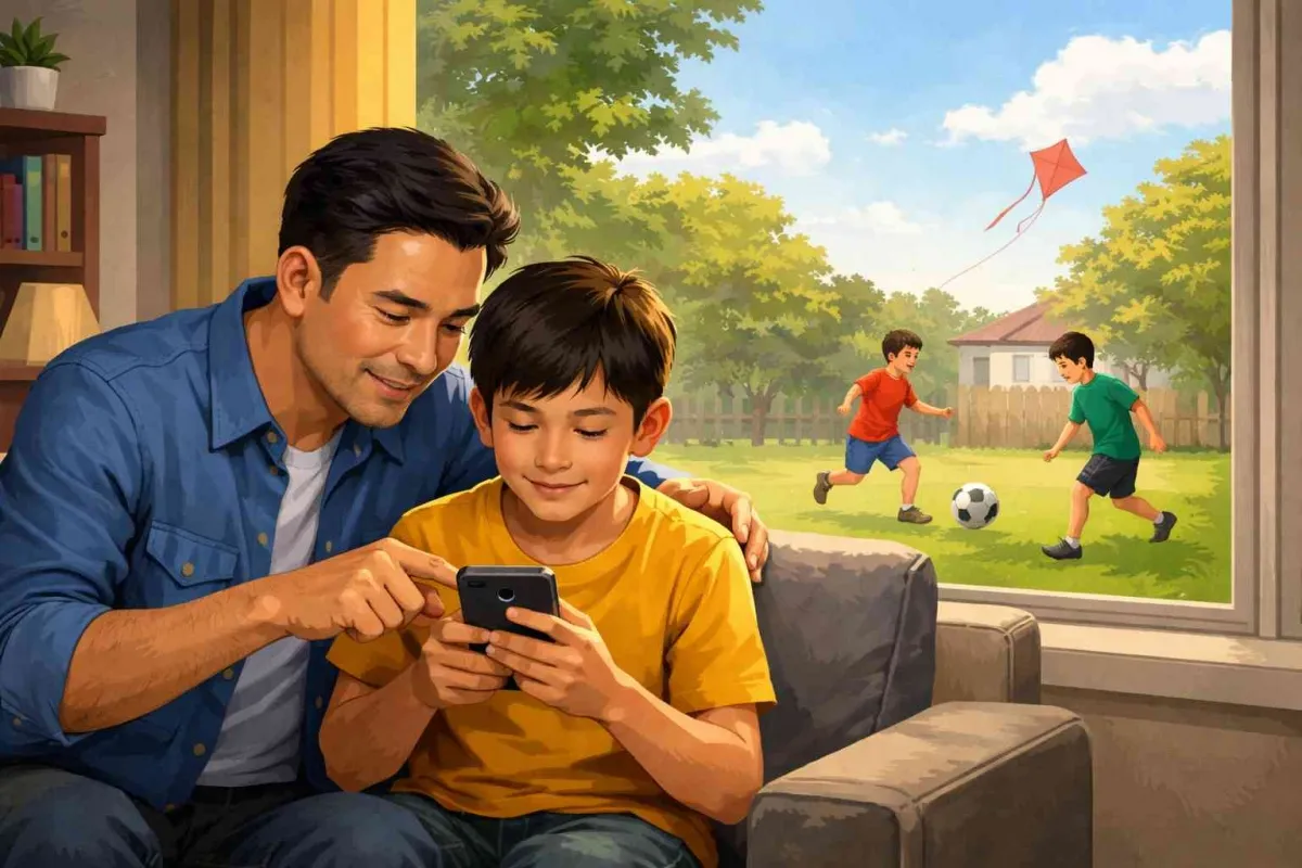 Menjaga Keseimbangan Digital dan Nyata untuk Anak