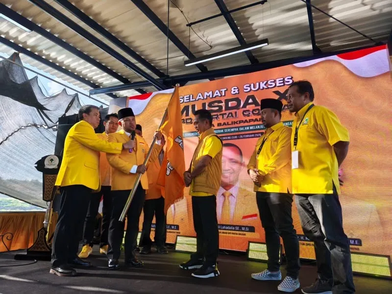 Rahmad Mas’ud Kembali Pimpin Golkar Balikpapan dalam Musda XI