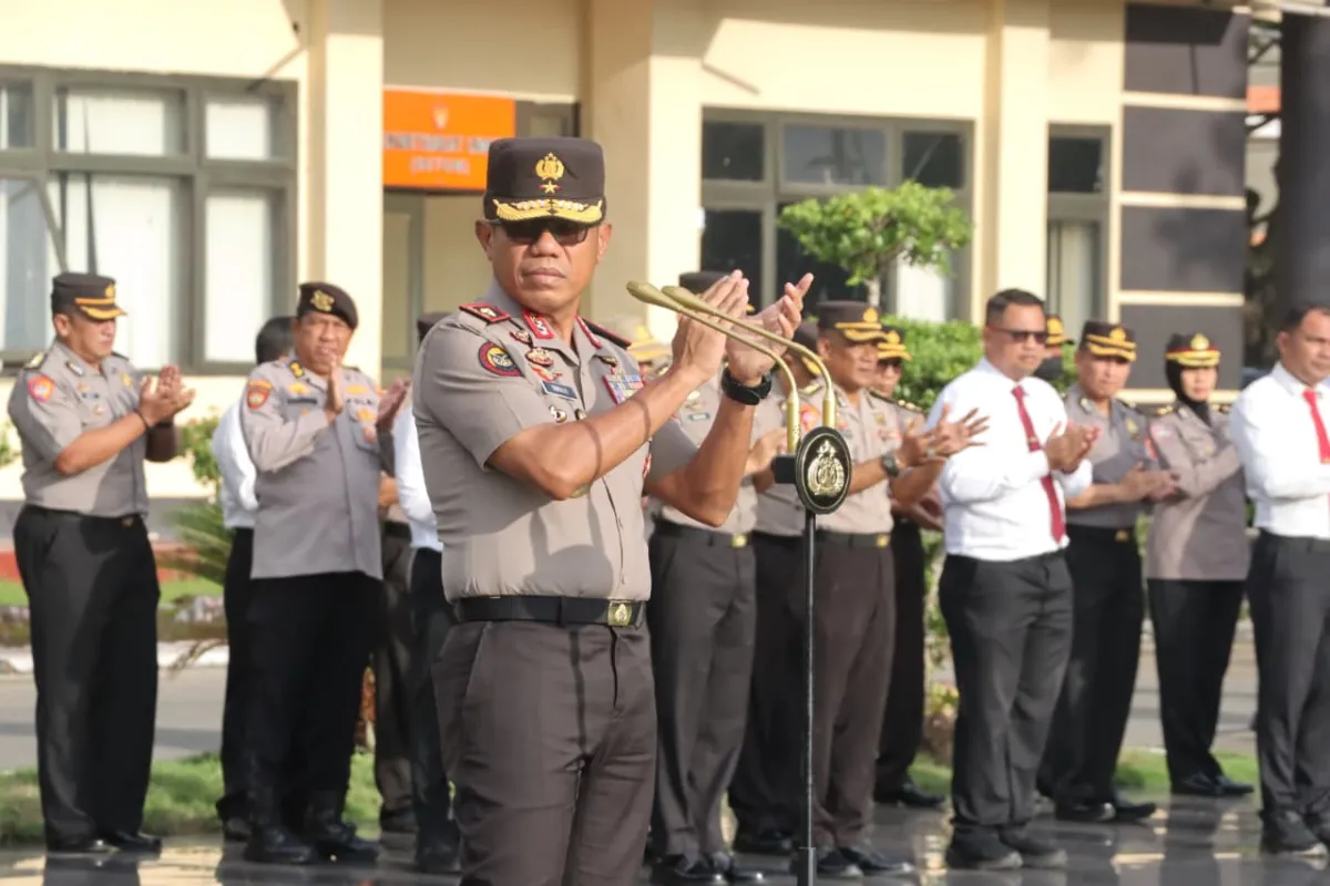 Wakapolda Gorontalo Puji Dedikasi Personel dalam Pengamanan Agenda Nasional