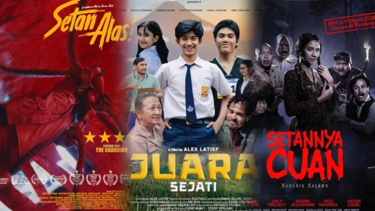 Tiga Film Lokal Menyajikan Tradisi dan Teror di Bioskop Hari Ini