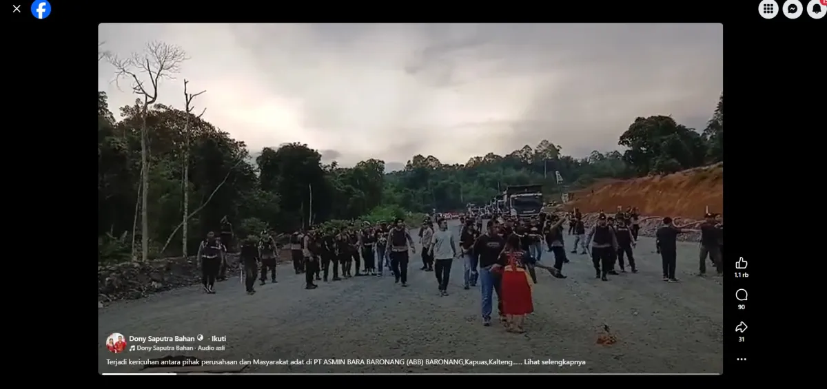 Dua Warga Adat Luka Tembak dalam Bentrok dengan Polisi di Kapuas