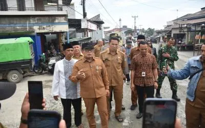 Pengaspalan Jalan Poros Kuala Dua-Mekar Sari Segera Dimulai