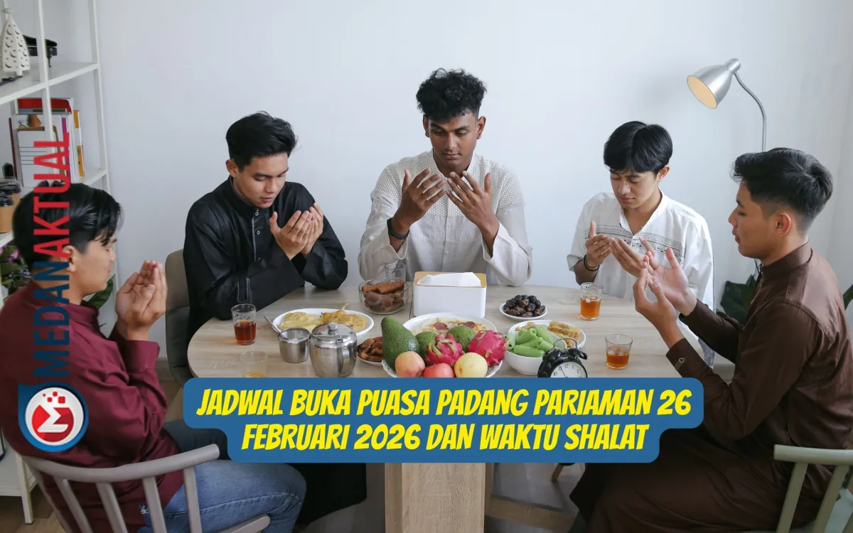 Jadwal Buka Puasa dan Shalat di Padang Pariaman 26 Februari 2026