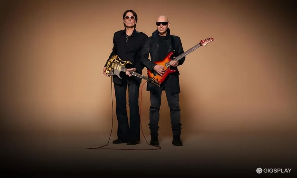 Joe Satriani dan Steve Vai Rilis Single Humor 'Dancing' dari SatchVai Band