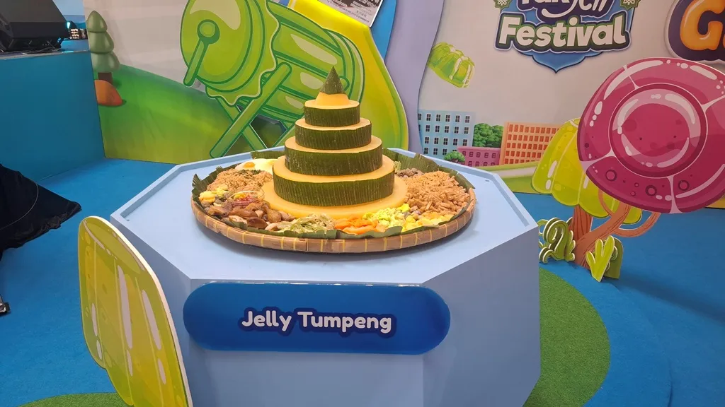 Festival Takjil Kreatif Nutrijell Hadirkan Tumpeng Jelly dan Jelly Lukis di Ramadan