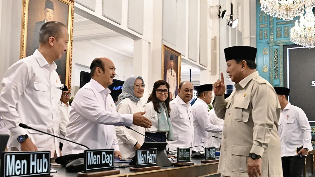 Sidang Kabinet Paripurna Bahas Perang Timur Tengah dan Persiapan Idul Fitri