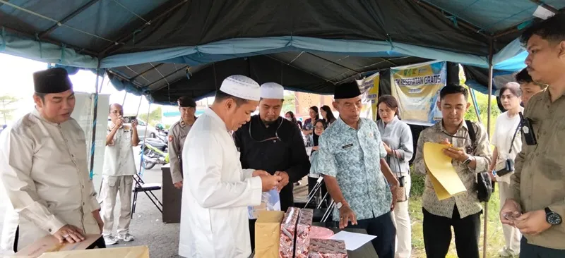 Bupati dan Wabup Pulang Pisau Lakukan Pengundian Doorprize Ramadan 1447 H