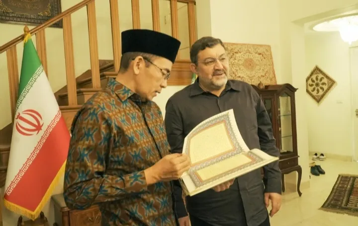 Ketua OIAA Indonesia dan Dubes Iran Bahas Solidaritas untuk Palestina