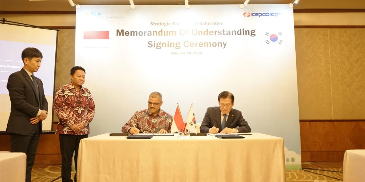 PLN Nusantara Power Services dan KEPCO KPS Jalin Kemitraan Strategis untuk Ekspansi Global