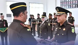 Muhammad Irwan Dilantik Sebagai Kepala Kejaksaan Negeri Batang Hari