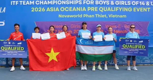 Tim Putri U14 Vietnam Lolos Kualifikasi Final Junior Dunia ITF
