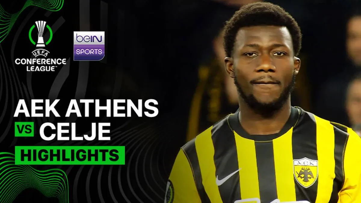 AEK Athens Hadapi Celje di UEFA Conference League 2025/26