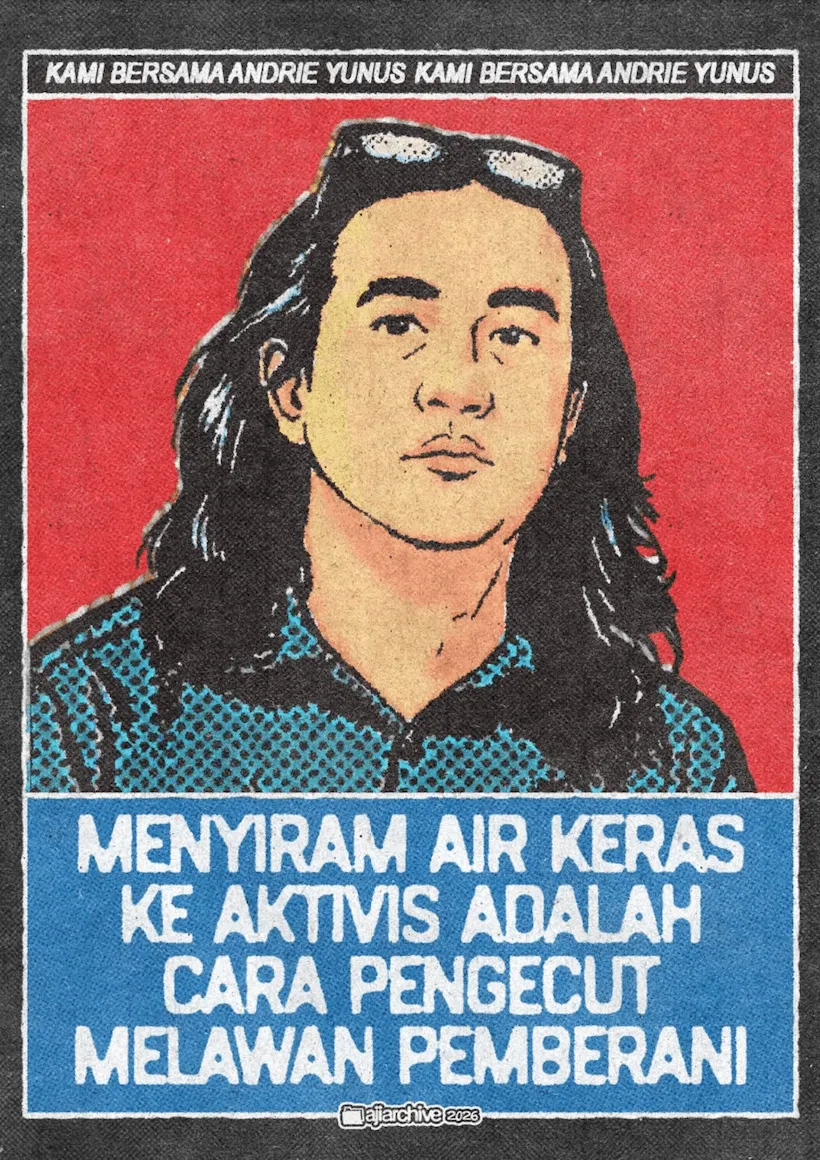 Desak Pengadilan Umum untuk Keadilan Andrie Yunus