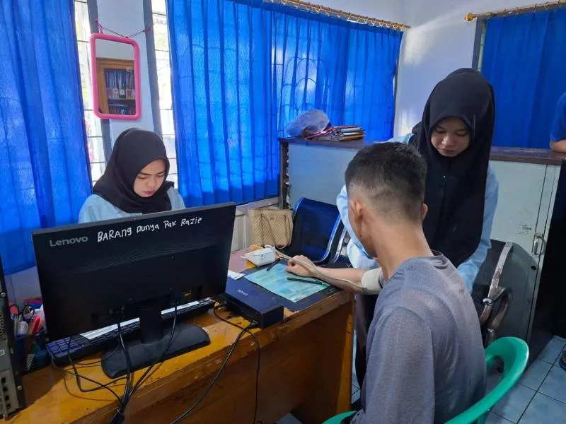 Lapas Arga Makmur Laksanakan Pemeriksaan Kesehatan untuk Tahanan Baru