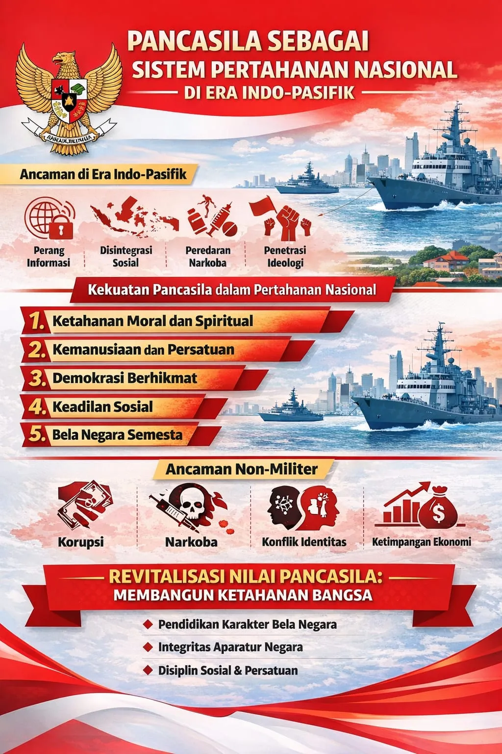 Revitalisasi Pancasila sebagai Fondasi Pertahanan Nasional di Era Indo-Pasifik