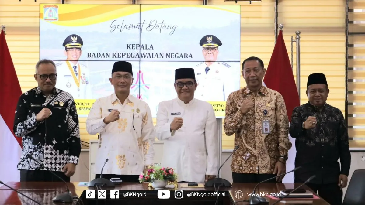 Pemkot Balikpapan Dapat Dukungan BKN untuk Pengelolaan ASN Berbasis Merit