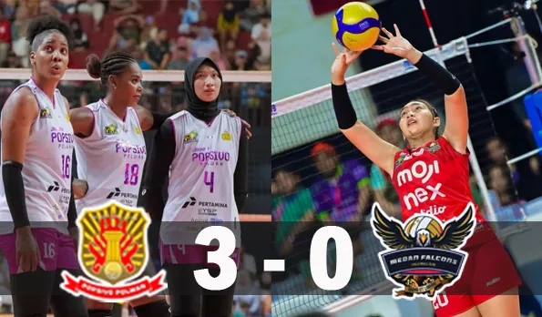 Jakarta Popsivo Polwan Melaju ke Final Four Proliga 2026 Setelah Kalahkan Medan Falcons 3-0
