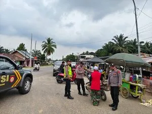 Polsek Mersam Lakukan Patroli untuk Tekan Balap Liar dan Gangguan Kamtibmas