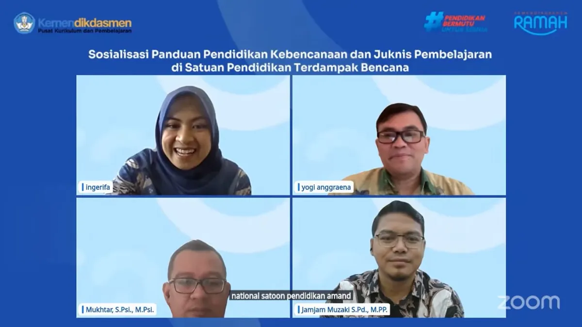 Kemendikdasmen Luncurkan Panduan Pendidikan Kebencanaan untuk Sekolah