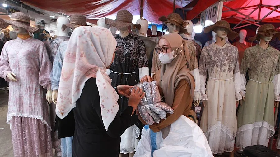 Gamis 'Bini Orang' Viral, Penjualan di Pasar Tanah Abang Melonjak 80%