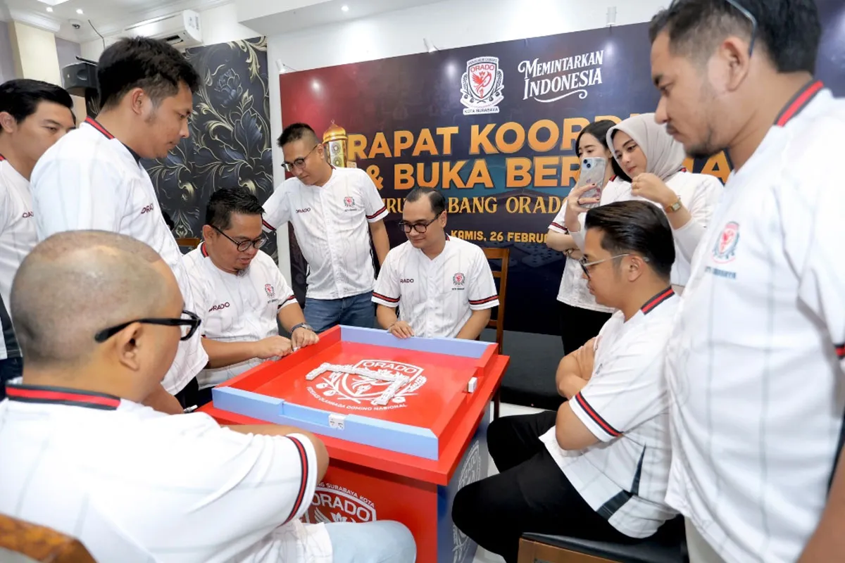 ORADO Surabaya Siap Gelar Rakerprov Jatim dan Kejurcab Domino 2026