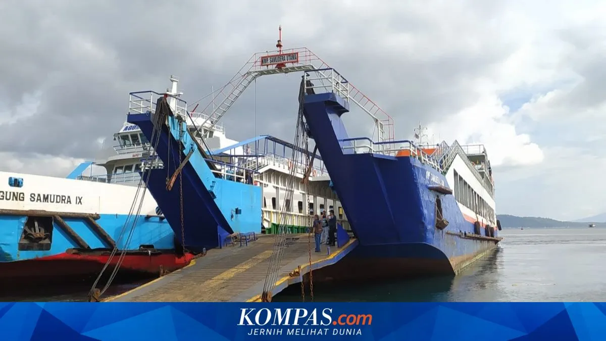 KMP Samudera Utama Kandas 21 Jam di Perairan Gilimanuk Bali