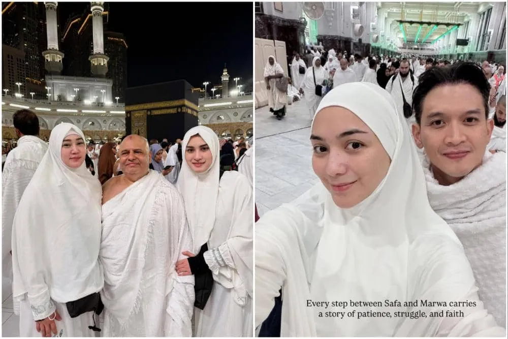 Selebriti Rayakan 10 Malam Terakhir Ramadan dengan Ibadah Umrah