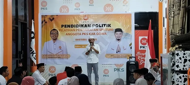 DPD PKS Gowa Selenggarakan Khotamul Qur'an untuk Pembinaan Kader