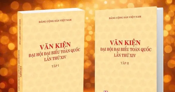 Peluncuran Seri Buku Dokumen Kongres Nasional Partai Komunis Vietnam ke-14 untuk Mendorong Pembangunan Nasional