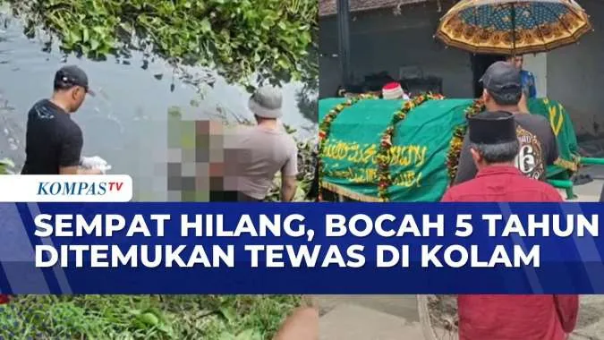 Bocah 5 Tahun Ditemukan Tewas di Kolam Galian Pasir Setelah Tiga Hari Hilang