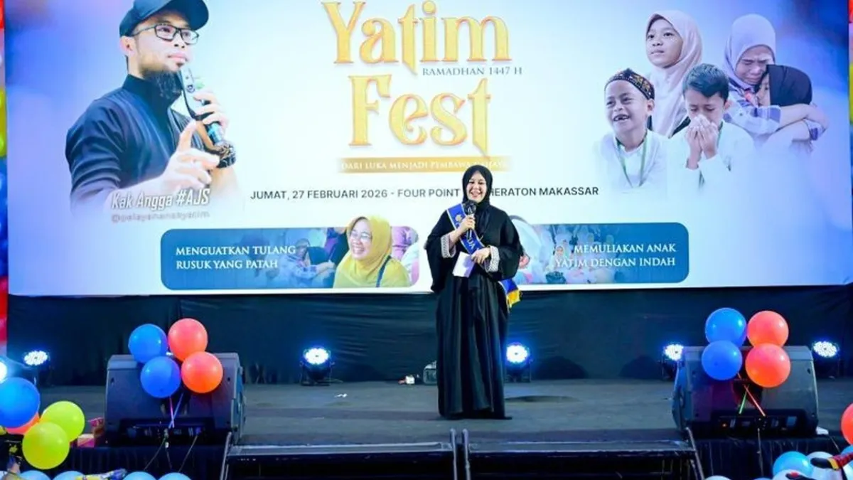 Wagub Sulsel Targetkan Pembinaan 5.000 Anak Yatim Bersama Komunitas PPA