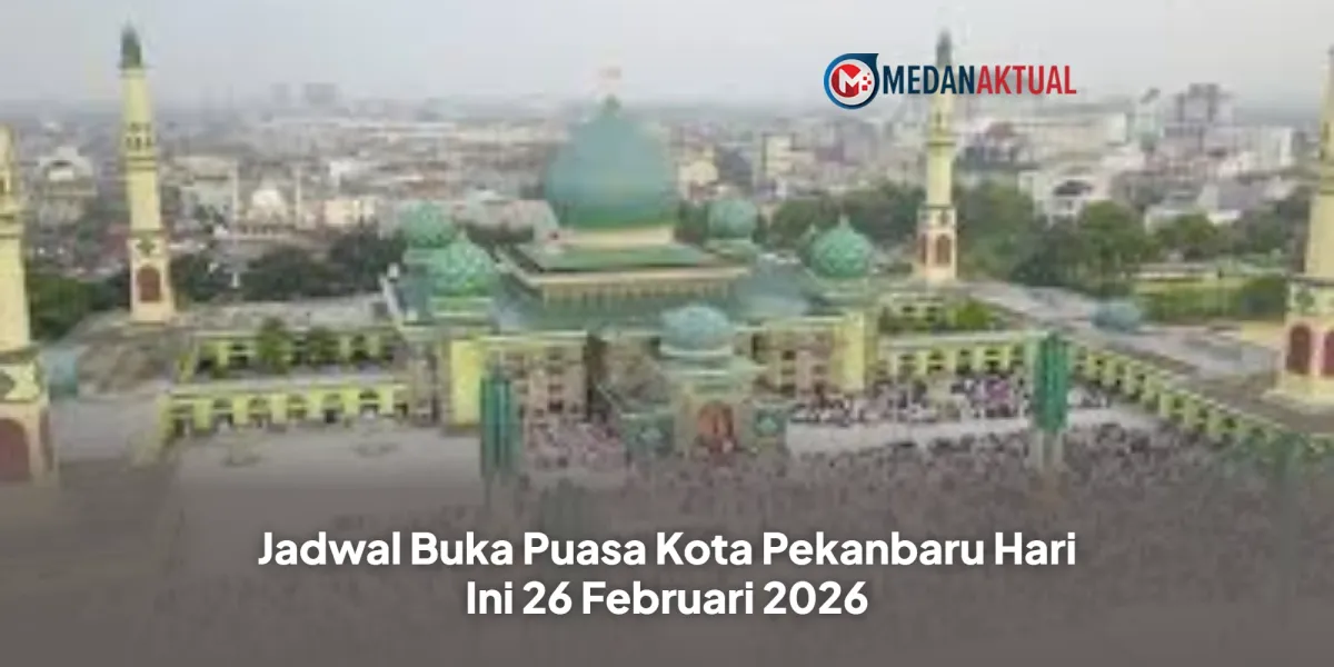 Jadwal Buka Puasa Pekanbaru 26 Februari 2026: Maghrib Pukul 18.33 WIB