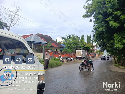 Polres Tanimbar Tingkatkan Kamseltibcarlantas Melalui Pengaturan Pagi