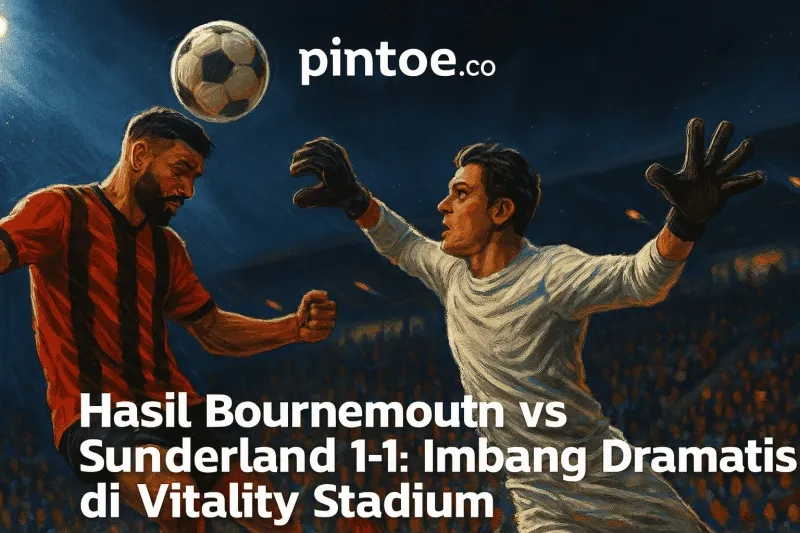 Bournemouth dan Sunderland Berbagi Poin dalam Pertandingan Ketat