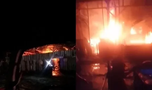 Gudang BBM Ilegal di Tanjung Bintang Terbakar, Warga Dengar Dentuman