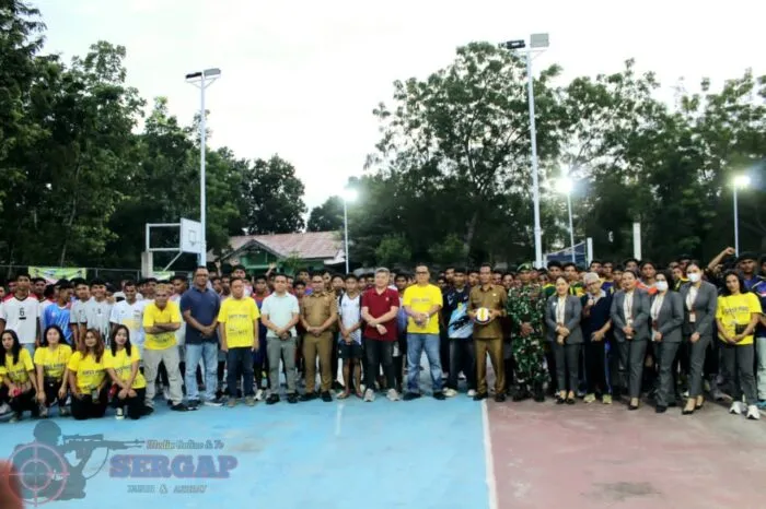 Turnamen Bola Voli Dr. Umbu Rudi Kabunang Cup I Dimulai di Sumba Timur