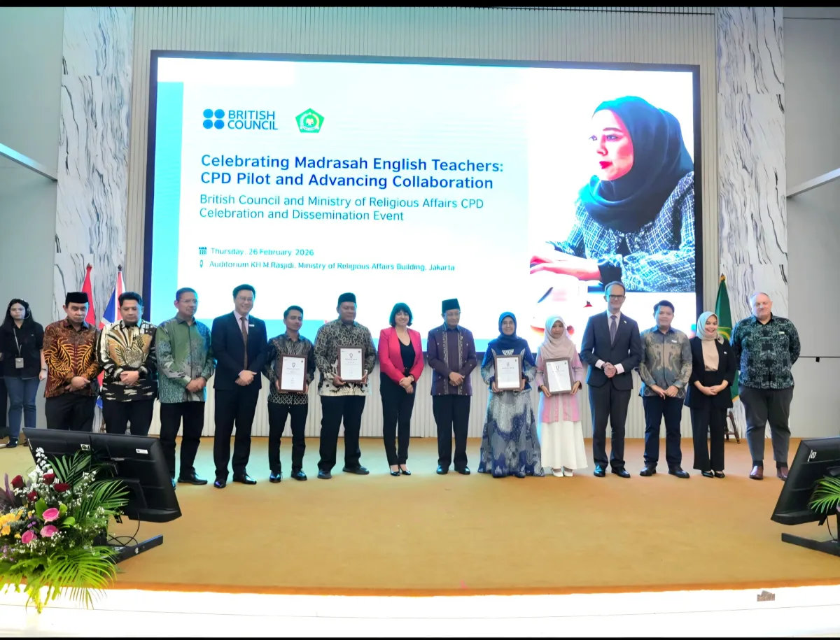 Kemenag dan British Council Berkolaborasi Tingkatkan Kualitas Guru Madrasah